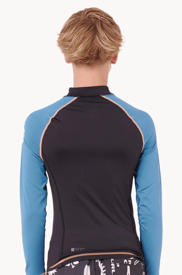 Boys Shock Long Sleeve Suntop - Image 2