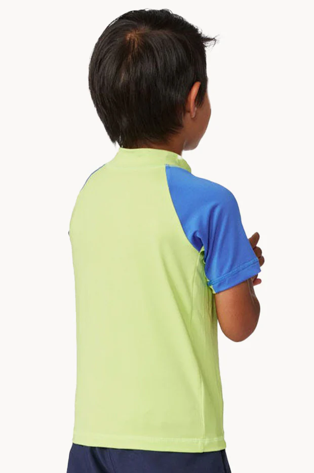 Boys Shock Short Sleeve Suntop - Image 2