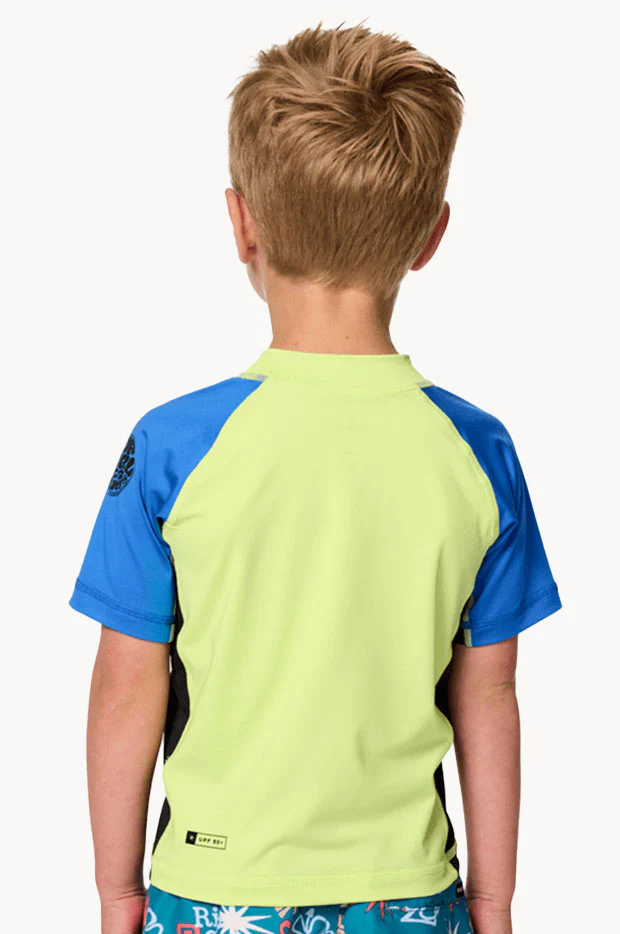 Boys Shock Short Sleeve Suntop - Image 2