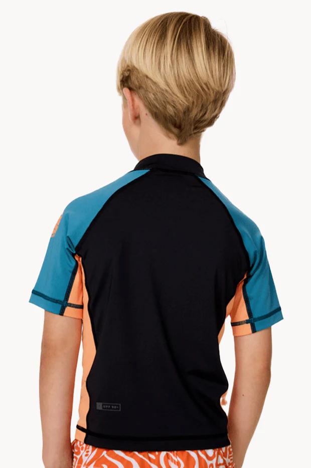 Boys Shock Short Sleeve Suntop - Image 2