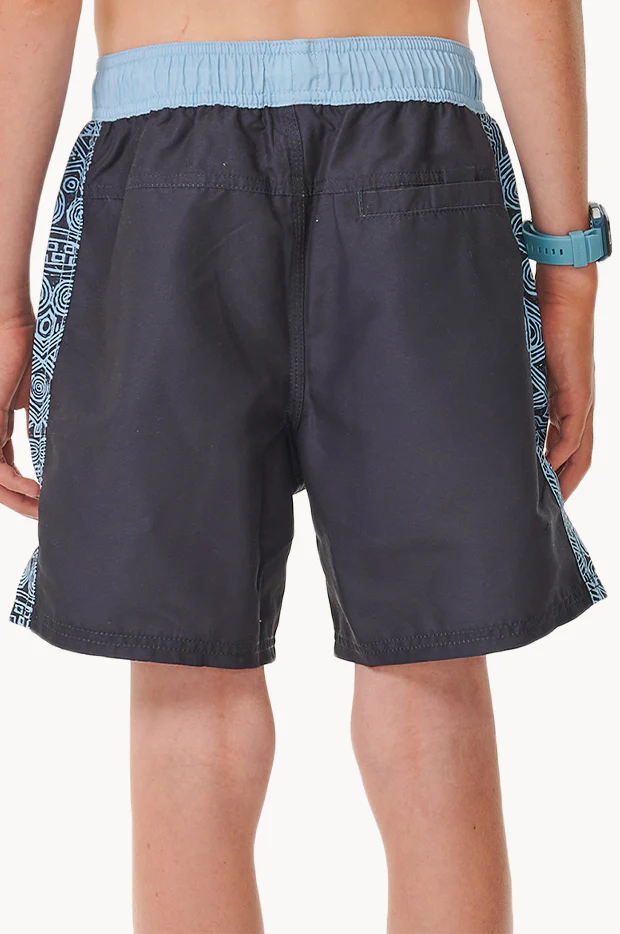 Boys Shred Rock Block Volley Short - Image 3