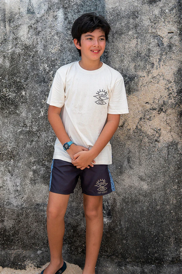 Boys Shred Rock Block Volley Short - Image 4