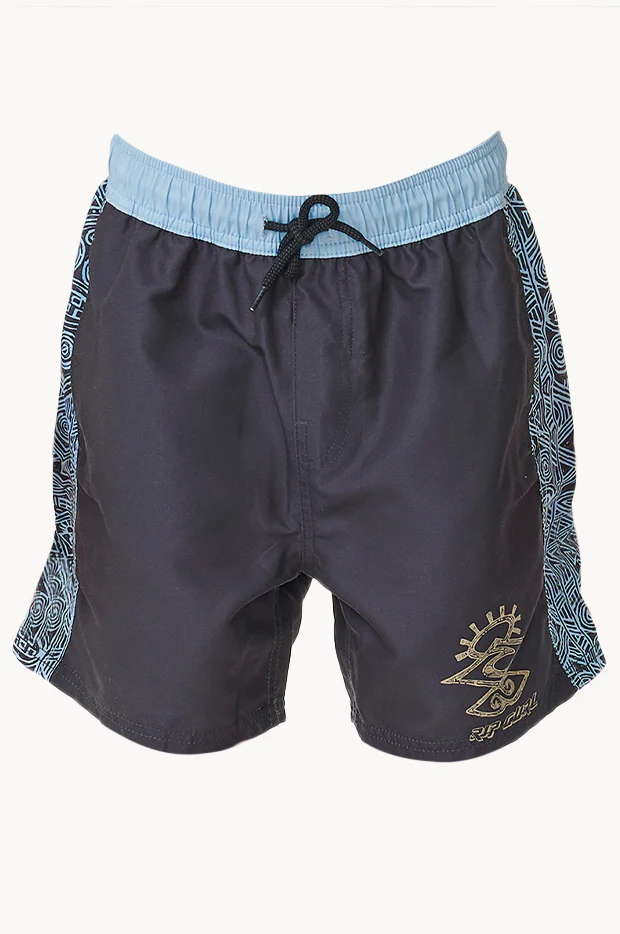 Boys Shred Rock Block Volley Short - Image 5