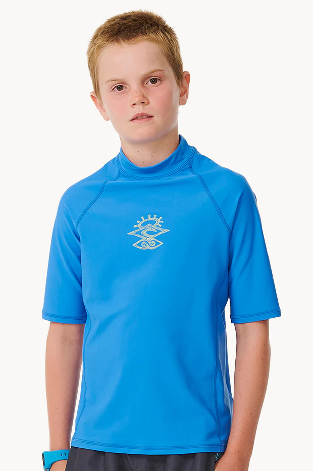 Boys Shred Rock Short Sleeve Suntop