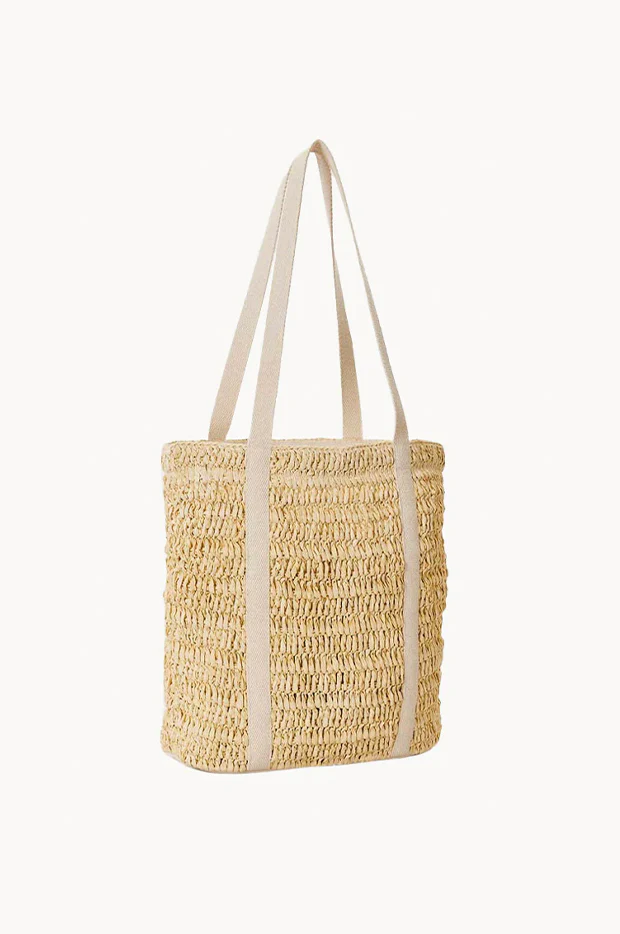 Essentials Straw 18L Tote - Image 2