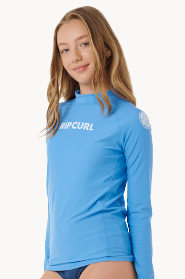Girls Classic Surf Long Sleeve Suntop - Image 2