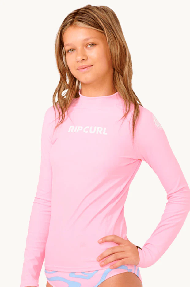 Girls Classic Surf Long Sleeve Suntop - Image 2