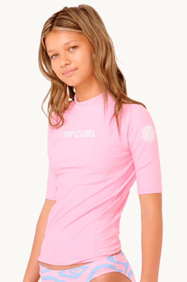 Girls Classic Surf Short Sleeve Suntop - Image 2