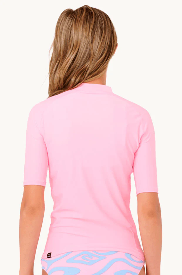 Girls Classic Surf Short Sleeve Suntop - Image 3
