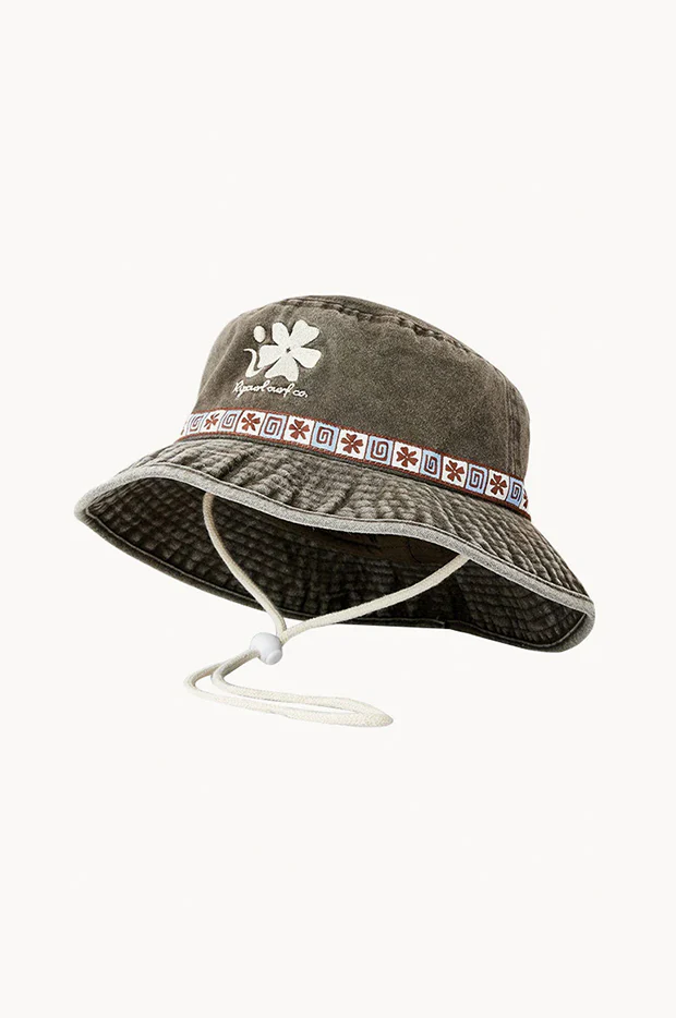 Girls Holiday Tropics Washed Hat - Image 2