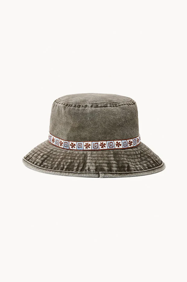 Girls Holiday Tropics Washed Hat - Image 3