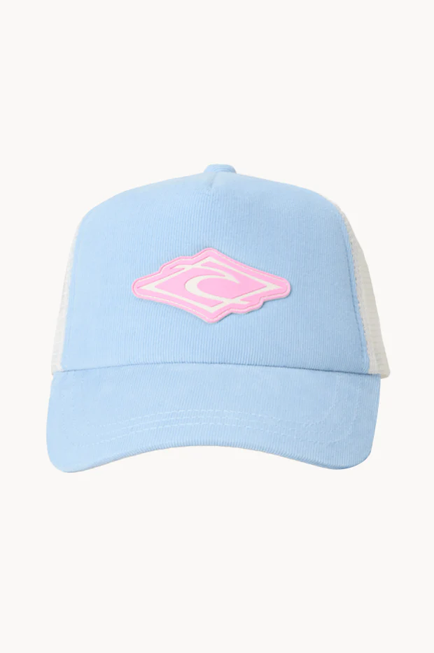 Girls Icon Cord Trucker Cap - Image 2