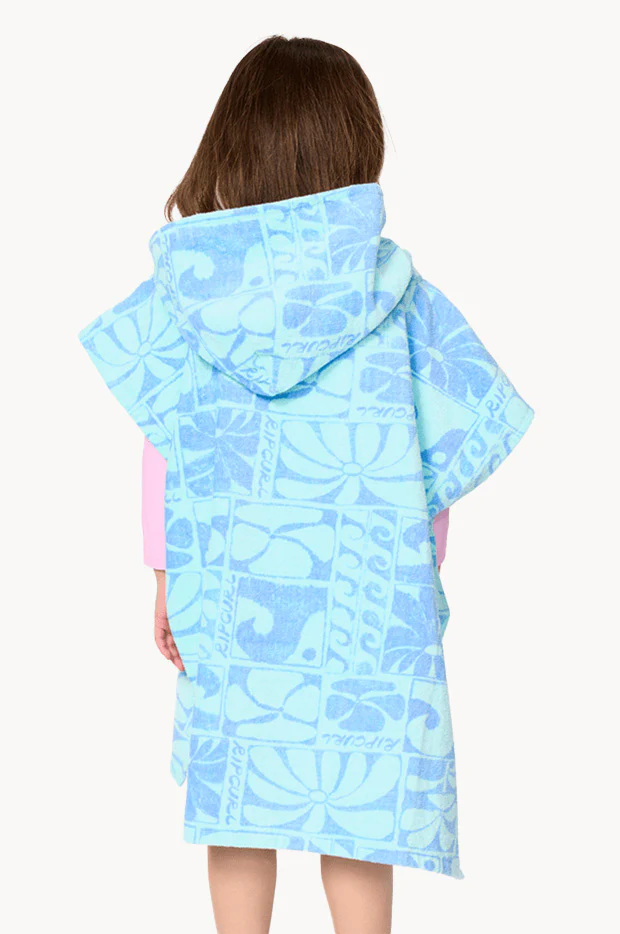 Girls Mixed Snap Hooded Towel - Image 2