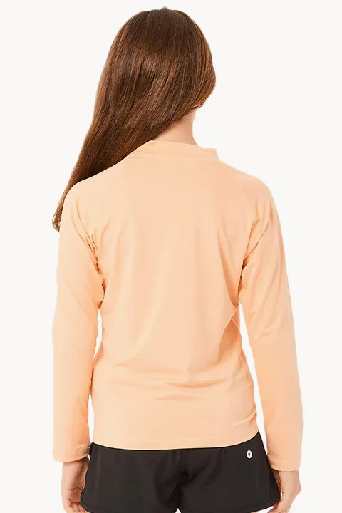 Girls Script Long Sleeve Suntop - Image 2