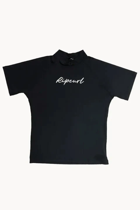 Girls Script Short Sleeve Suntop - Image 2