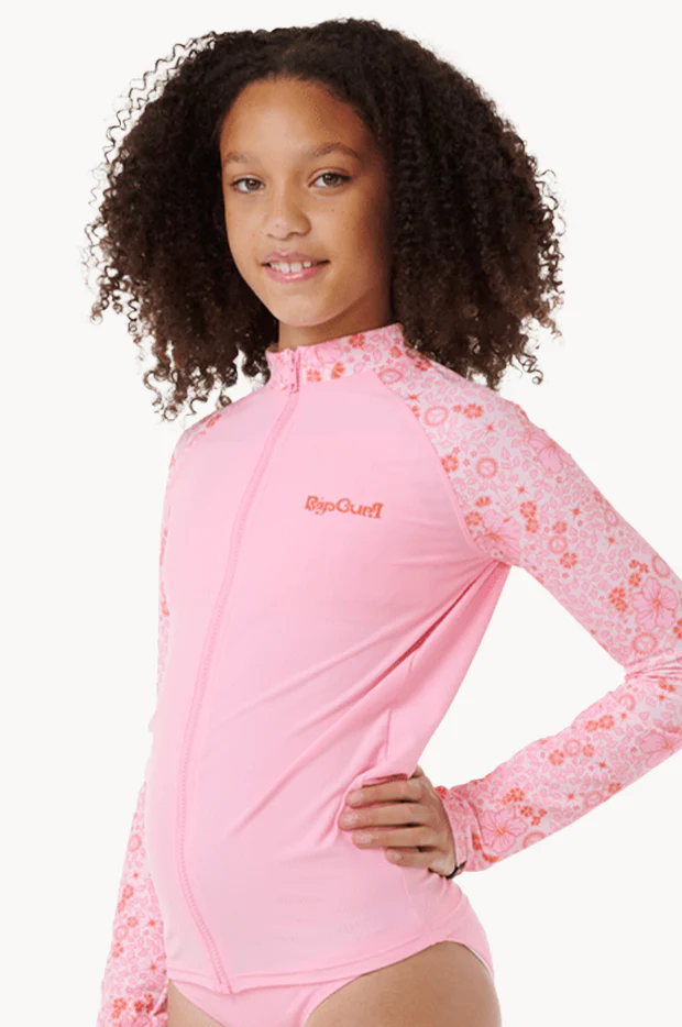 Girls Summer Sol Long Sleeve Suntop - Image 2