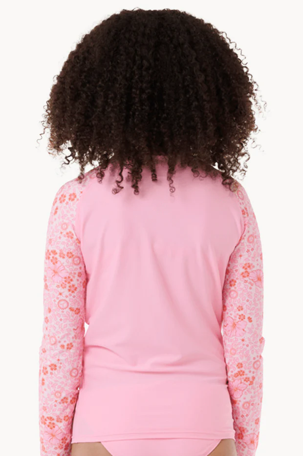Girls Summer Sol Long Sleeve Suntop - Image 3
