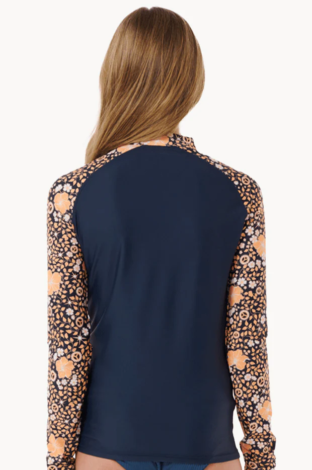 Girls Summer Sol Long Sleeve Suntop - Image 3