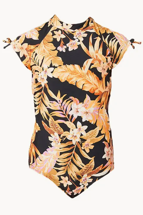 Girls Sunday Swell Cap Sleeve Sunsuit - Image 3