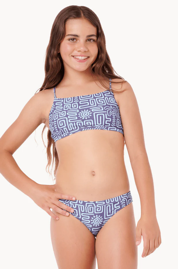 Girls Sunset Luau 3 Piece Set - Image 2