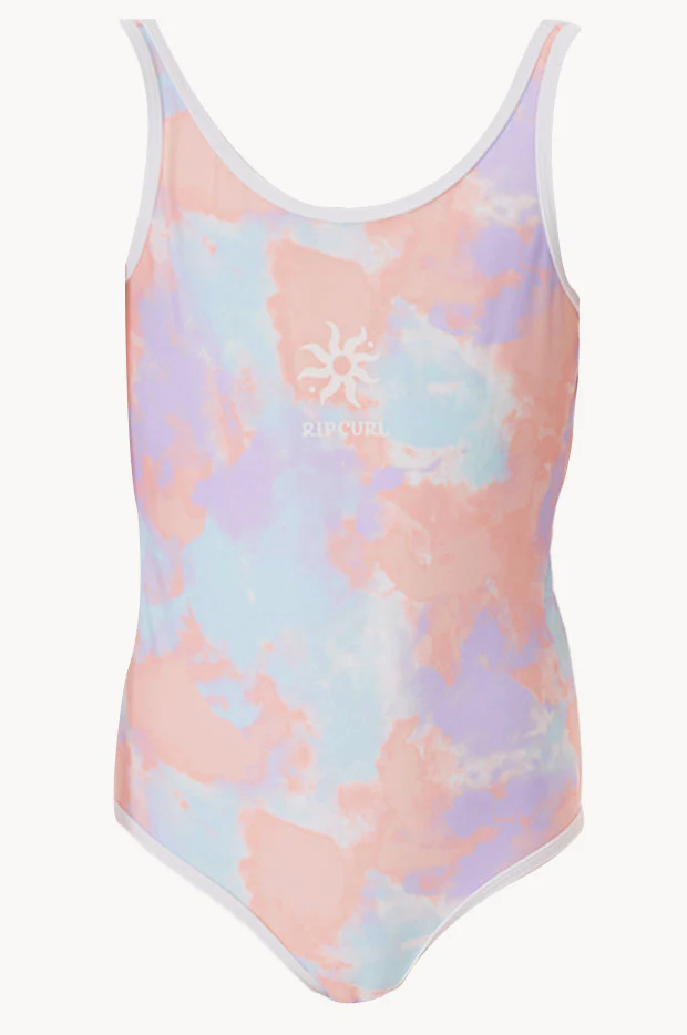 Girls Surf Check One Piece - Image 2