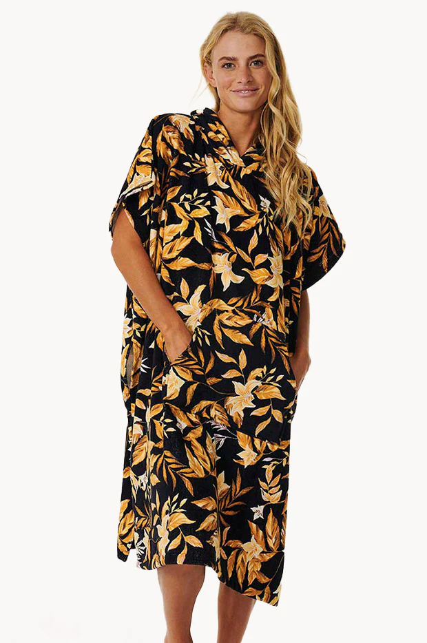 Leaf Mixed Hooded Towel