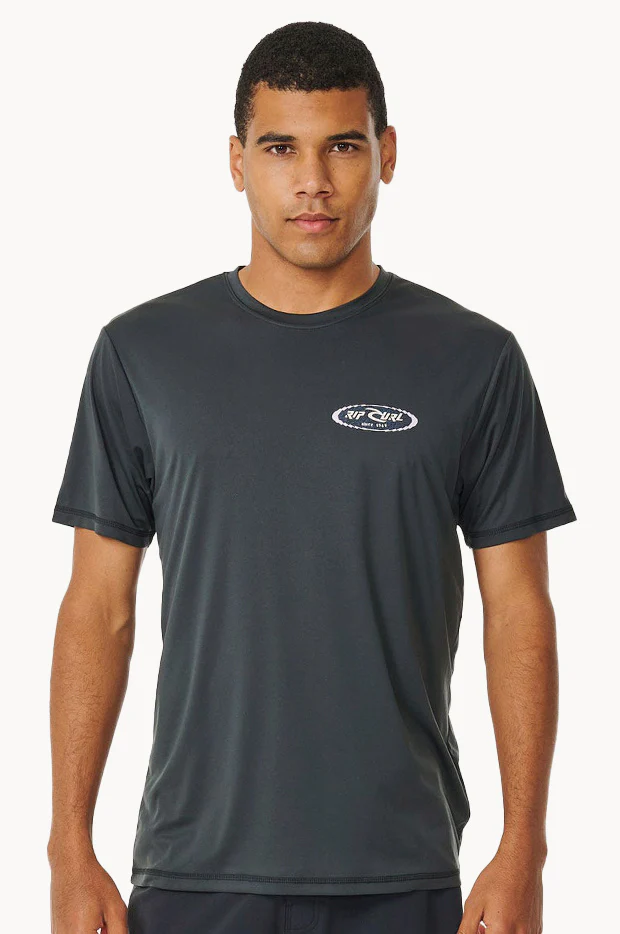 Mens Fader Oval Surflite Short Sleeve Suntop