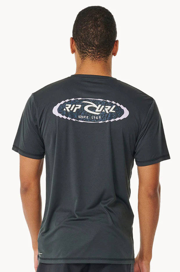 Mens Fader Oval Surflite Short Sleeve Suntop - Image 2