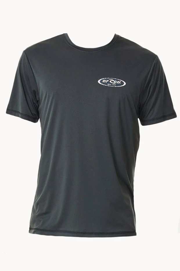 Mens Fader Oval Surflite Short Sleeve Suntop - Image 3