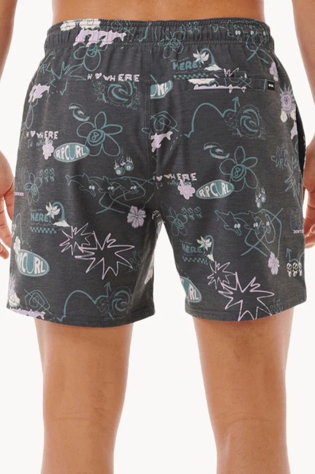 Mens Fun Times Volley Boardshort - Image 2