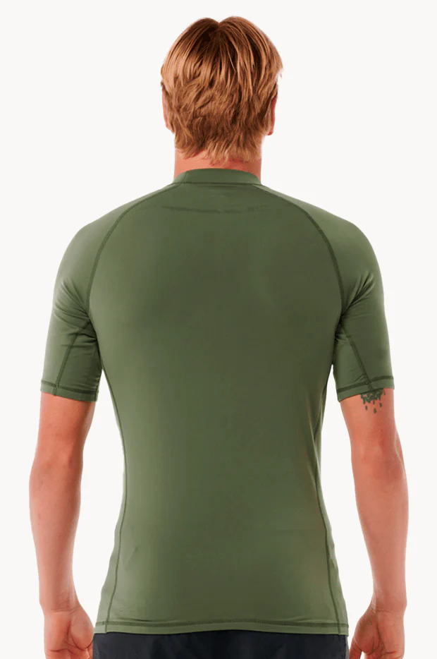 Mens Icons Brushed Short Sleeve Suntop - Image 2