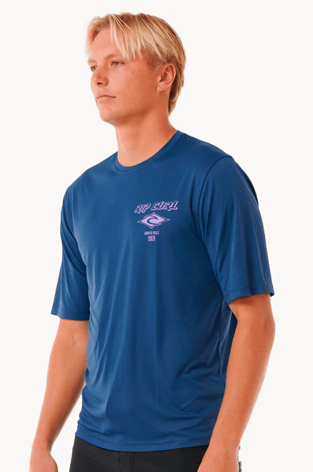 Mens Icons Surflite Short Sleeve Suntop - Image 2