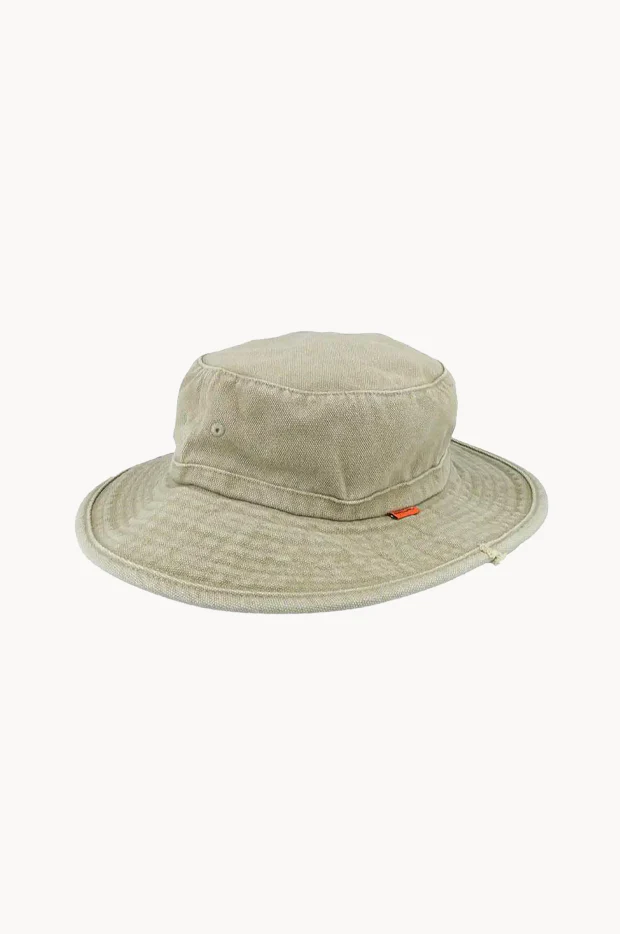 Mens Search Canvas Wide Brim Hat - Image 2
