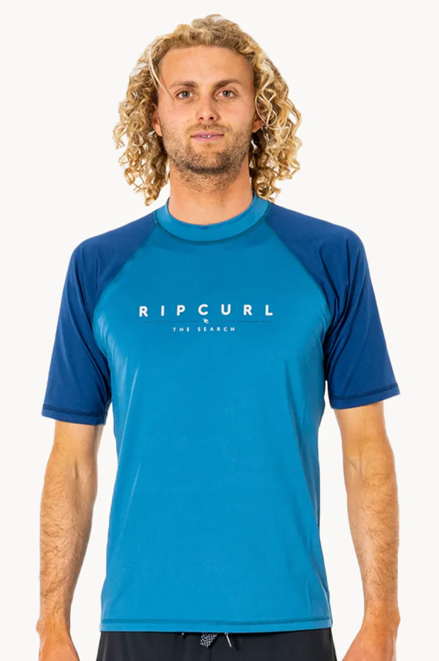 Mens Shockwaves Relaxed Short Sleeve Suntop