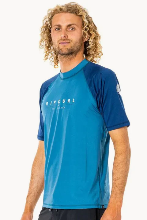 Mens Shockwaves Relaxed Short Sleeve Suntop - Image 2