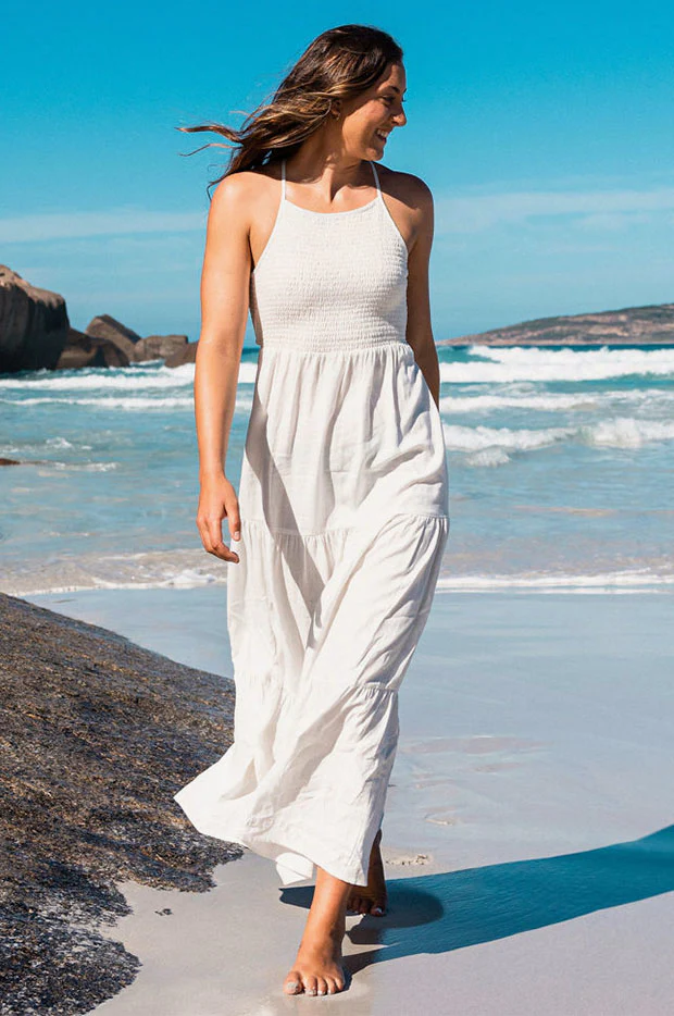 Pacific Dreams Embroidered Dress - Image 3
