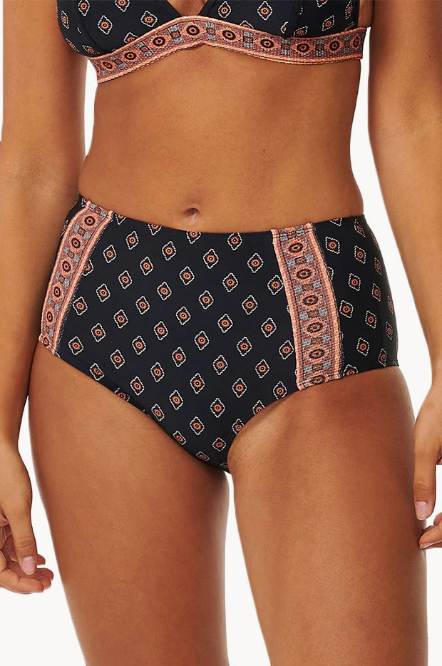 Pacific Dreams Hi Waist Cheeky Pant