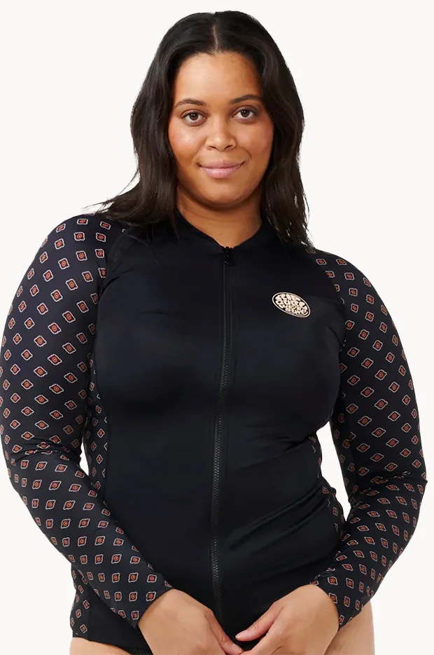 Pacific Dreams Zip Suntop