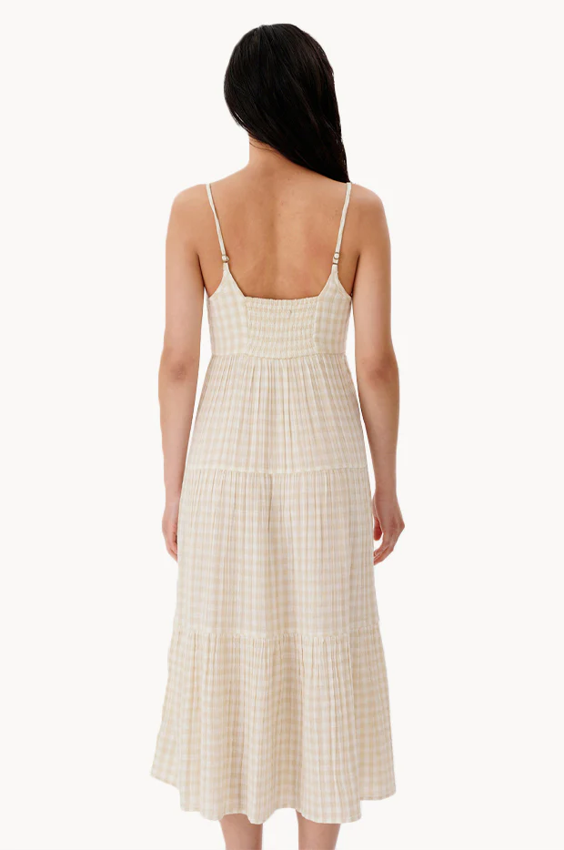 Premium Surf Check Midi Dress - Image 2