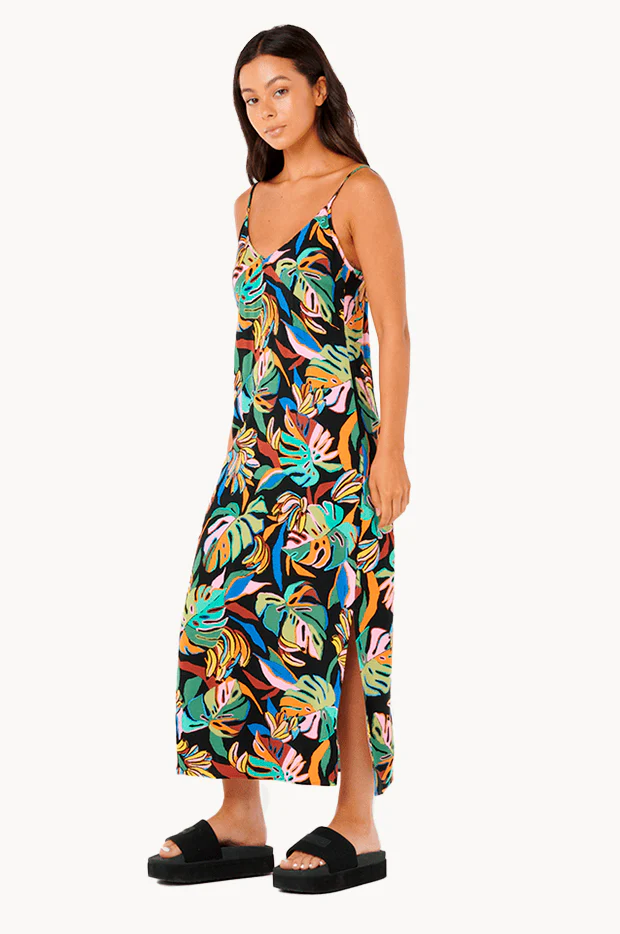 Sunset Luau Midi Dress - Image 3