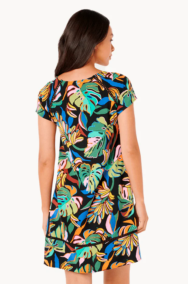 Sunset Luau Shift Dress - Image 2