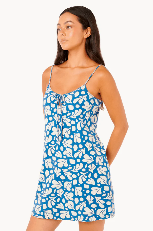 Surf Dreams Printed Rib Mini Dress - Image 3