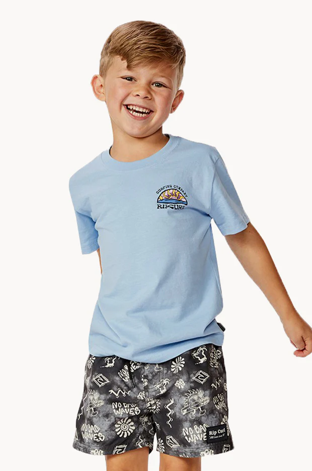 Toddler Boys Micro Waves Dye Volley Boardshort