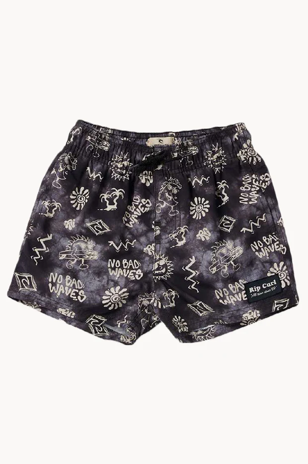 Toddler Boys Micro Waves Dye Volley Boardshort - Image 2