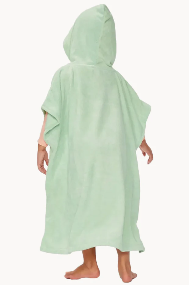 Toddler Girls Script Hooded Towel - Image 4