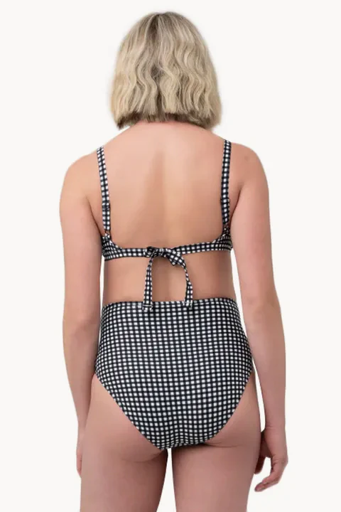 Check Nursing Bikini Set - Image 2