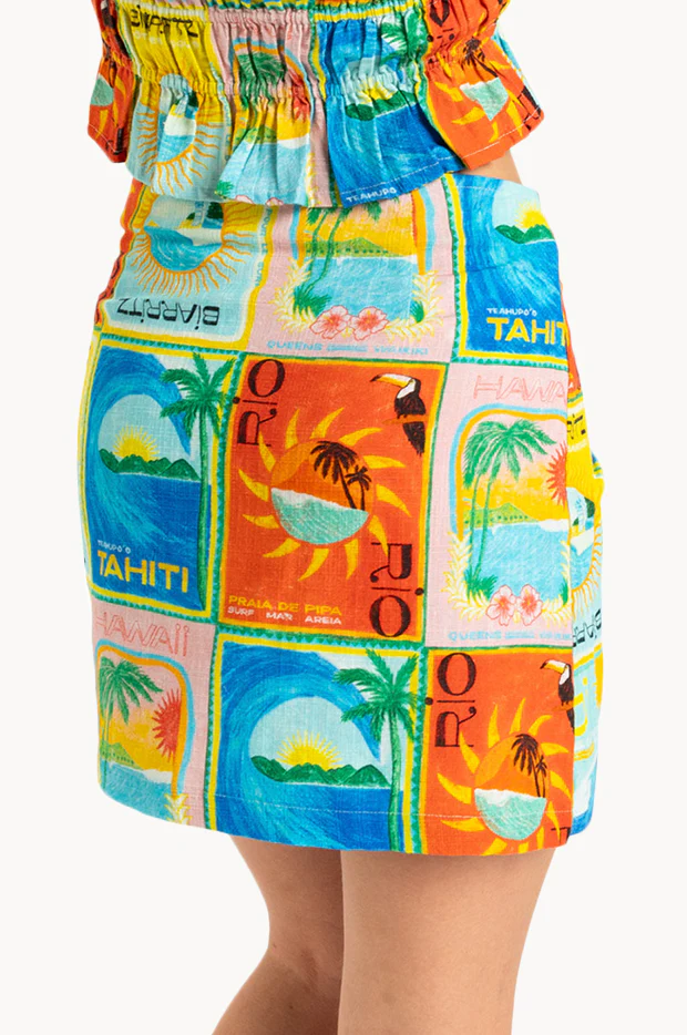 Atlas Summer Cocktail Skirt - Image 3