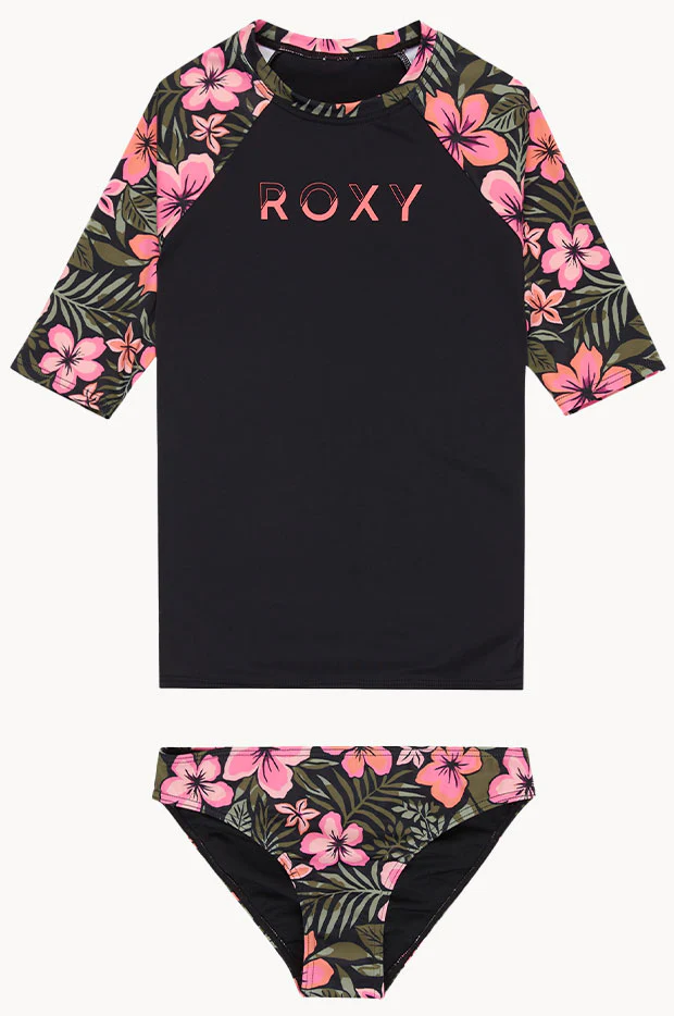 Girls Active Floral 3 Piece Set - Image 2