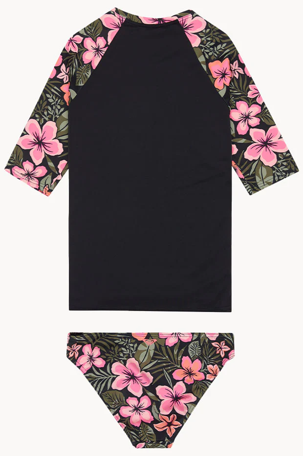 Girls Active Floral 3 Piece Set - Image 3