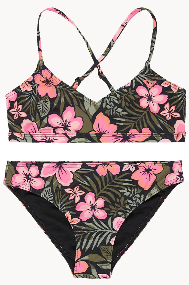 Girls Active Floral 3 Piece Set - Image 4